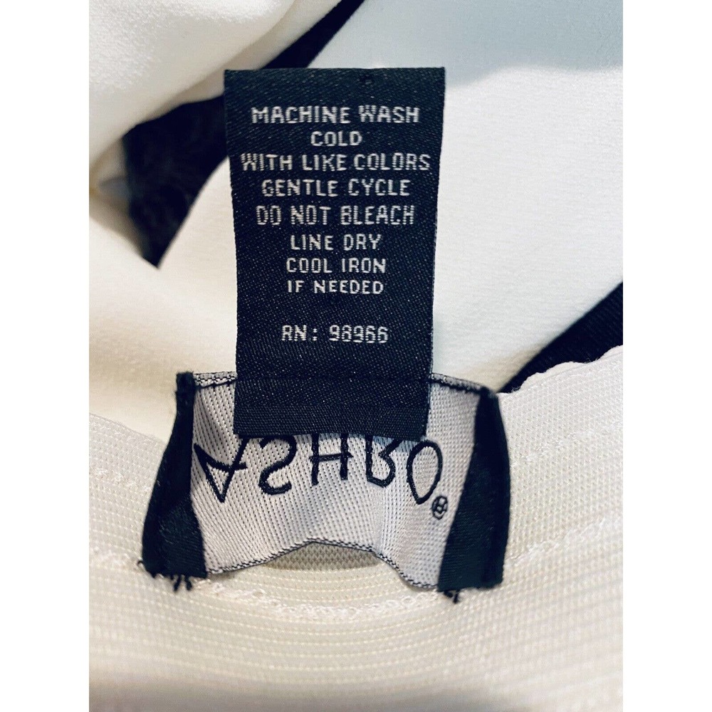 3/$15 Ashro Crepe Flat Front Sporty Side Stripe Womans Career Office Casual Pant - Picture 9 of 11